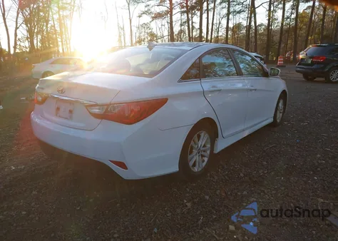 2014 Hyundai Sonata Gls from USA, damaged, VIN 5NPEB4AC6EH877599